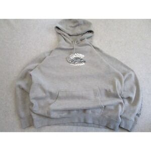 Vintage Y2K Orange County Choppers Hoodie Mens Large Gray Motorcycle Bike OCC